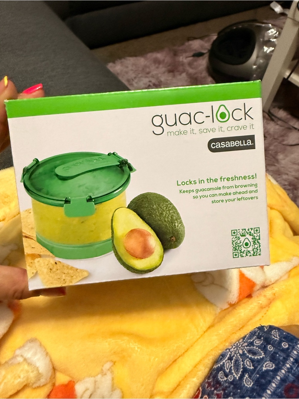 Guac-Lock Avocado Keeper in Green